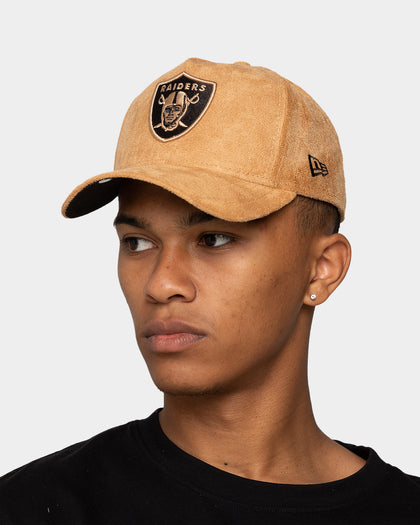 New Era Las Vegas Raiders 'Winter Wheat Suede' 9FORTY K-Frame Strapback Wheat