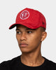 New Era Brooklyn Nets 'Scarlet Red Suede' 9FORTY K-Frame Strapback Scarlet/Black