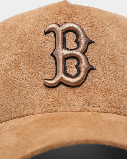 New Era Boston Red Sox 'Winter Wheat Suede' 9FORTY K-Frame Strapback Wheat