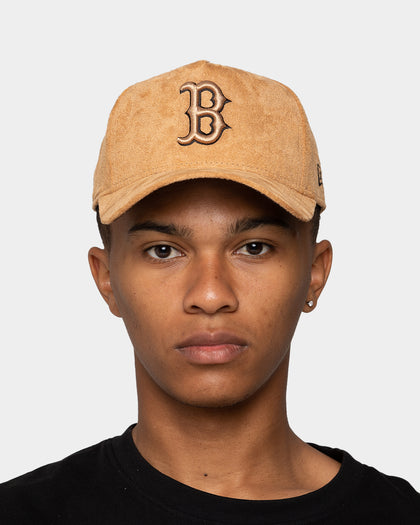 New Era Boston Red Sox 'Winter Wheat Suede' 9FORTY K-Frame Strapback Wheat