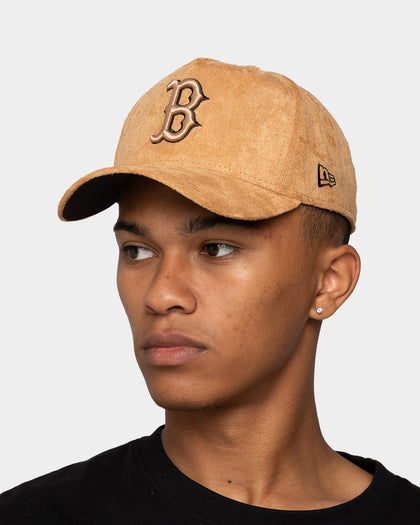 New Era Boston Red Sox 'Winter Wheat Suede' 9FORTY K-Frame Strapback Wheat