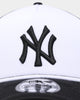 New Era New York Yankees 'Monochrome' Foam Front 9FORTY A-Frame Trucker Snapback White/Black