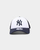 New Era New York Yankees 'White OTC' Foam Front 9FORTY A-Frame Trucker Snapback Team/2-Tone