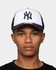 New Era New York Yankees 'White OTC' Foam Front 9FORTY A-Frame Trucker Snapback Team/2-Tone
