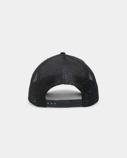 New Era New York Yankees 'Monochrome' Foam Front 9FORTY A-Frame Trucker Snapback Black/Black/White