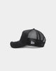 New Era New York Yankees 'Monochrome' Foam Front 9FORTY A-Frame Trucker Snapback Black/Black/White