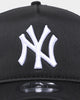 New Era New York Yankees 'Monochrome' Foam Front 9FORTY A-Frame Trucker Snapback Black/Black/White