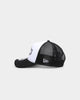 New Era Los Angeles Lakers 'Monochrome' Foam Front 9FORTY A-Frame Trucker Snapback White/Black