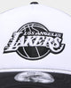 New Era Los Angeles Lakers 'Monochrome' Foam Front 9FORTY A-Frame Trucker Snapback White/Black