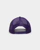 New Era Los Angeles Lakers 'White OTC' Foam Front 9FORTY A-Frame Trucker Snapback Team/2-Tone