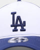 New Era Los Angeles Dodgers 'White OTC' Foam Front 9FORTY A-Frame Trucker Snapback Team/2-Tone