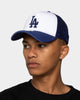 New Era Los Angeles Dodgers 'White OTC' Foam Front 9FORTY A-Frame Trucker Snapback Team/2-Tone