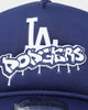 New Era Los Angeles Dodgers 'Graffiti Design' Foam Front 9FORTY A-Frame Trucker Snapback Original Team Colour