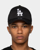 New Era Los Angeles Dodgers 'Monochrome' Foam Front 9FORTY A-Frame Trucker Snapback Black/Black/White