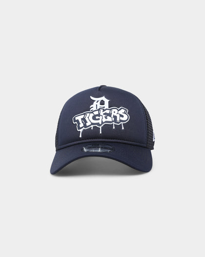 New Era Detroit Tigers 'Graffiti Design' Foam Front 9FORTY A-Frame Trucker Snapback Original Team Colour