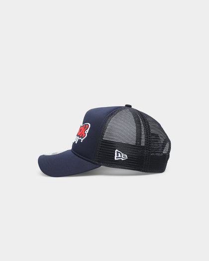 New Era Boston Red Sox 'Graffiti Design' Foam Front 9FORTY A-Frame Trucker Snapback Original Team Colour