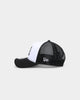 New Era Atlanta Braves 'Monochrome' Foam Front 9FORTY A-Frame Trucker Snapback White/Black