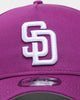 New Era San Diego Padres 'Orchid' 9FORTY A-Frame Snapback Orchid/White