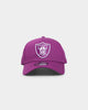 New Era Las Vegas Raiders 'Orchid' 9FORTY A-Frame Snapback Orchid/White