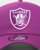 New Era Las Vegas Raiders 'Orchid' 9FORTY A-Frame Snapback Orchid/White