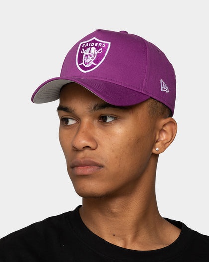 New Era Las Vegas Raiders 'Orchid' 9FORTY A-Frame Snapback Orchid/White