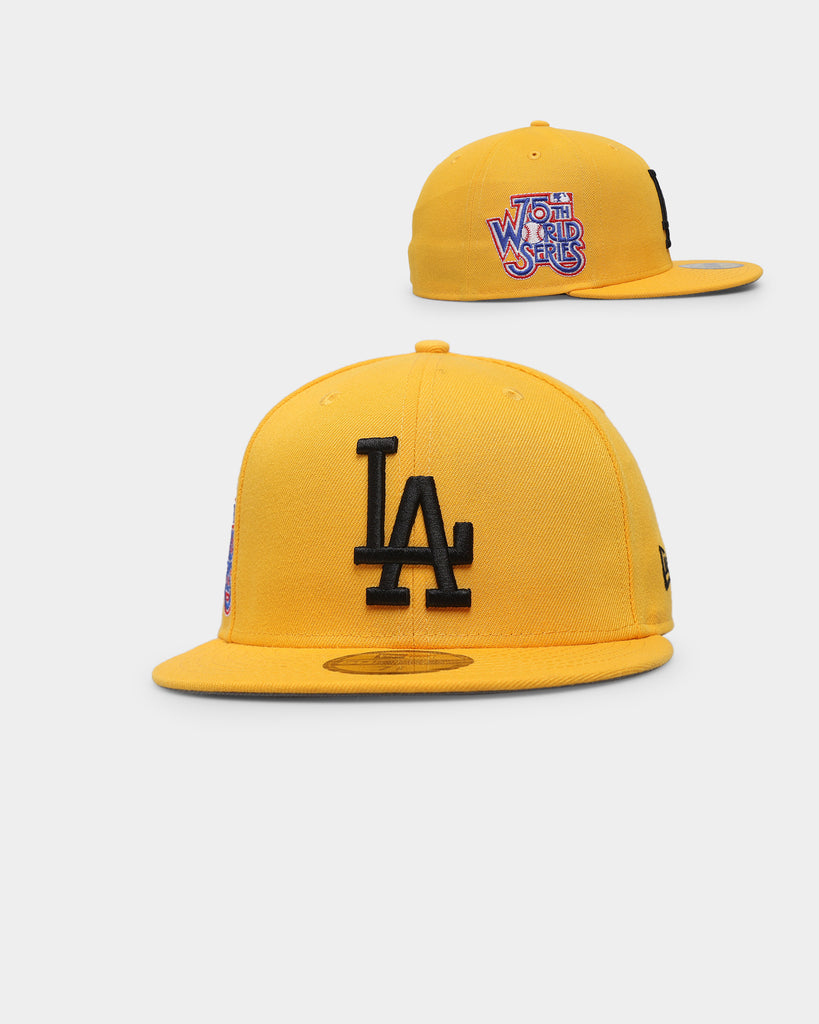 New Era Los Angeles Dodgers 1978 'Yellow Gold World Series' 59FIFTY Fitted Yellow/Black