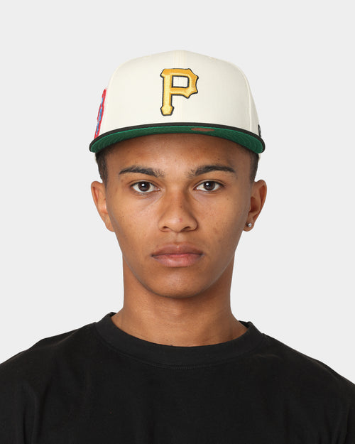 New Era Pittsburgh Pirates 1979 'Off White 2-Tone World Series Patch' 59FIFTY Fitted Chrome White/OTC