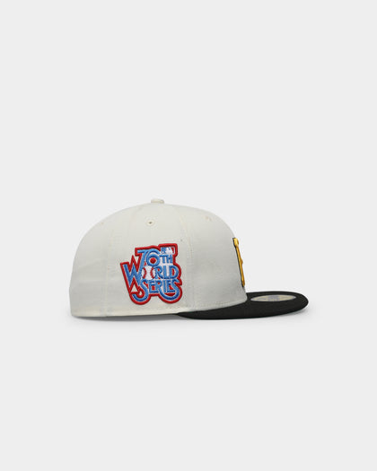 New Era Pittsburgh Pirates 1979 'Off White 2-Tone World Series Patch' 59FIFTY Fitted Chrome White/OTC