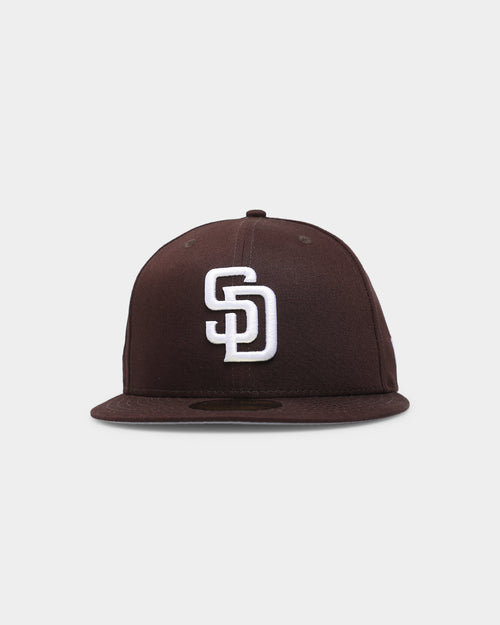 New Era San Diego Padres 40 Years 'Team Colour World Series' 59FIFTY Fitted Brown