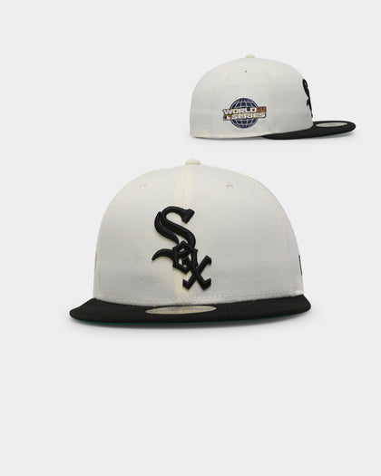 New Era Chicago White Sox 2005 'Off White 2-Tone World Series Patch' 59FIFTY Fitted Chrome White/OTC