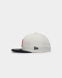 New Era Boston Red Sox 2004 'Off White 2-Tone World Series Patch' 59FIFTY Fitted Chrome White/OTC