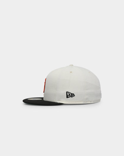 New Era San Francisco Giants 2010 'Off White 2-Tone World Series Patch' 59FIFTY Fitted Chrome White/OTC