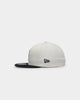 New Era Seattle Mariners 20th Anniversary 'Off White 2-Tone World Series Patch' 59FIFTY Fitted Chrome White/OTC
