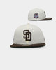 New Era San Diego Padres 40th Anniversary 'Off White 2-Tone World Series Patch' 59FIFTY Fitted Chrome White/OTC