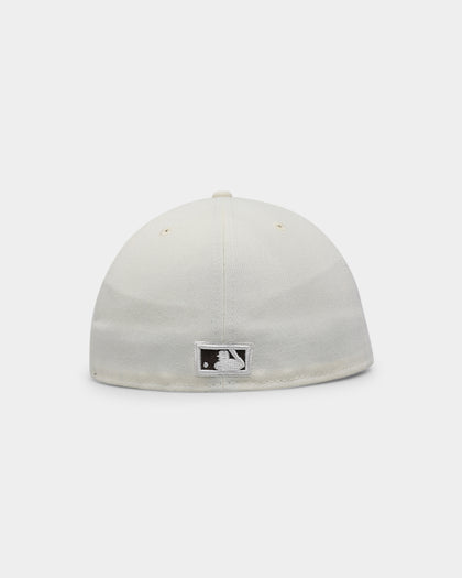 New Era San Diego Padres 40th Anniversary 'Off White 2-Tone World Series Patch' 59FIFTY Fitted Chrome White/OTC