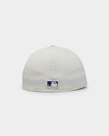 New Era Los Angeles Dodgers 1963 'Off White 2-Tone World Series Patch' 59FIFTY Fitted Chrome White/OTC