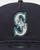 New Era Seattle Mariners 'OG Team Colour World Series Side Patch' Old Golfer Snapback Original Team Colours