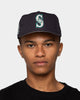 New Era Seattle Mariners 'OG Team Colour World Series Side Patch' Old Golfer Snapback Original Team Colours