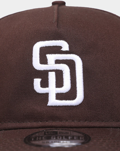New Era San Diego Padres 'OG Team Colour World Series Side Patch' Old Golfer Snapback Original Team Colours
