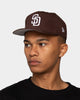 New Era San Diego Padres 'OG Team Colour World Series Side Patch' Old Golfer Snapback Original Team Colours