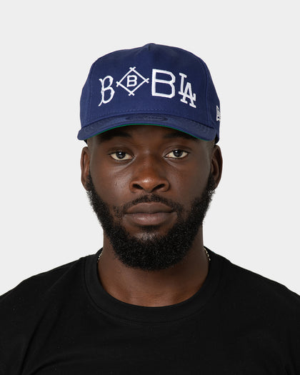 New Era Los Angeles Dodgers 'Logo History' Old Golfer Snapback Dark Royal