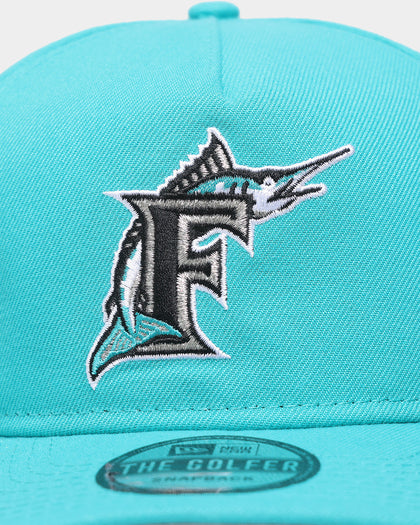 New Era Florida Marlins 'OG Team Colour World Series Side Patch' Old Golfer Snapback Original Team Colours