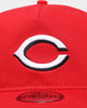 New Era Cincinnati Reds 'OG Team Colour World Series Side Patch' Old Golfer Snapback Original Team Colours