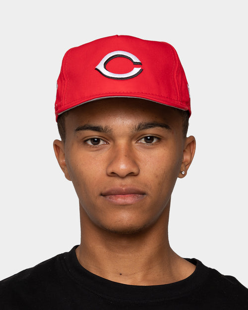 New Era Cincinnati Reds 'OG Team Colour World Series Side Patch' Old Golfer Snapback Original Team Colours