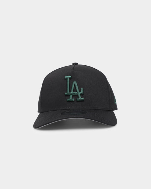 New Era Los Angeles Dodgers 'Black Pine Green' 9FORTY A-Frame Snapback Black/Dark Green