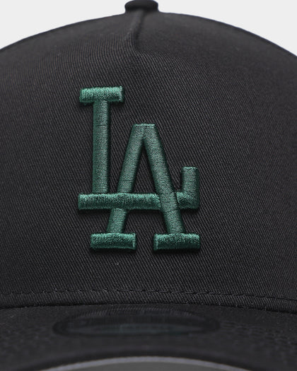 New Era Los Angeles Dodgers 'Black Pine Green' 9FORTY A-Frame Snapback Black/Dark Green