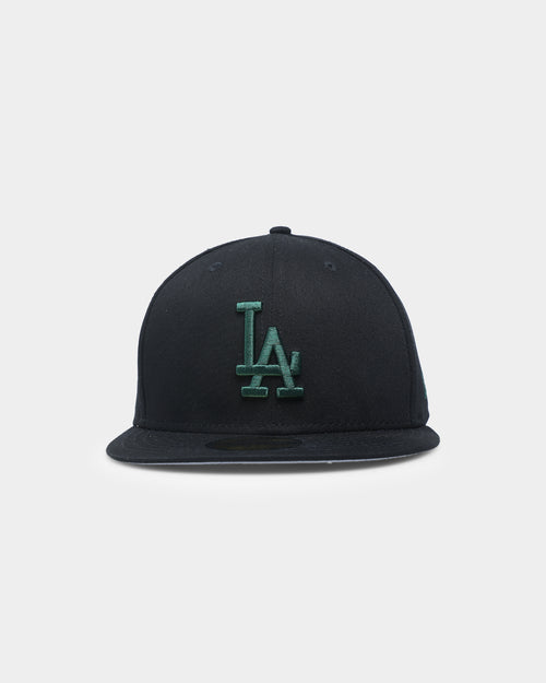 New Era Los Angeles Dodgers 'Black Pine Green' 59FIFTY Fitted Black/Dark Green