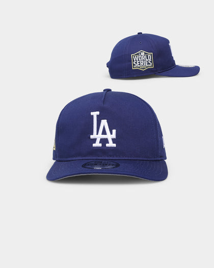 New Era Los Angeles Dodgers 'OG Team Colour World Series Side Patch' Old Golfer Snapback Original Team Colours