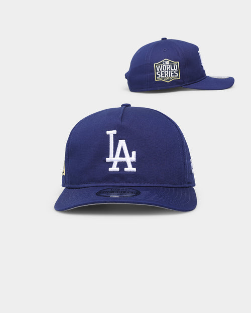 New Era Los Angeles Dodgers 'OG Team Colour World Series Side Patch' Old Golfer Snapback Original Team Colours