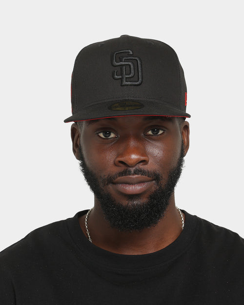 New Era San Diego Padres 'Red Carpet' 40 Years 59FIFTY Fitted Black/Red